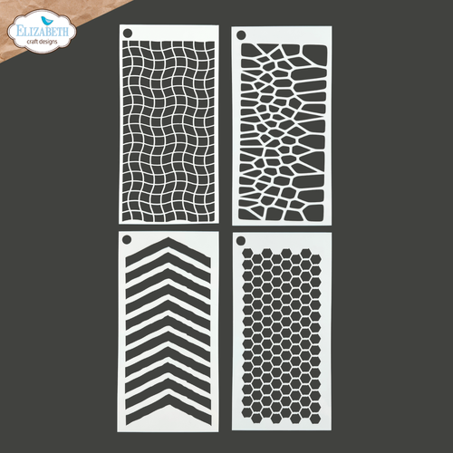 Elizabeth Craft Journal Stencils 10