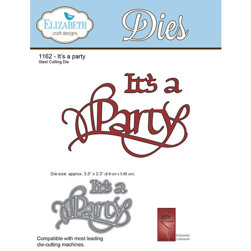 Elizabeth Craft Designs Die A Way With Words It's a Party by Suzannne Cannon