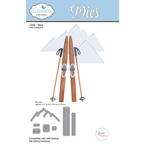 Elizabeth Craft Designs Die Skis by Joset Designs