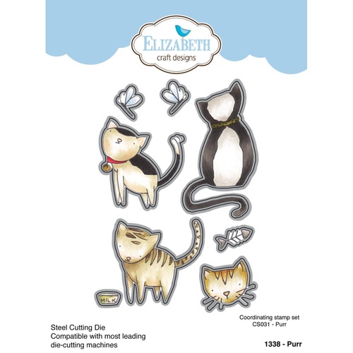 Elizabeth Craft Designs Die Purr by Krista Schneider