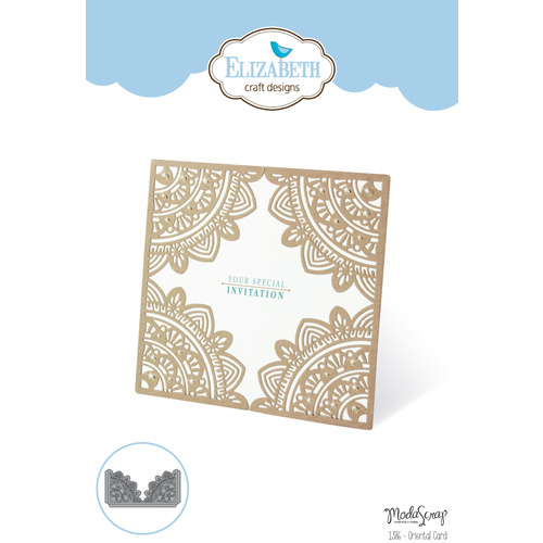 Elizabeth Craft Designs Die Oriental Card by Modascrap