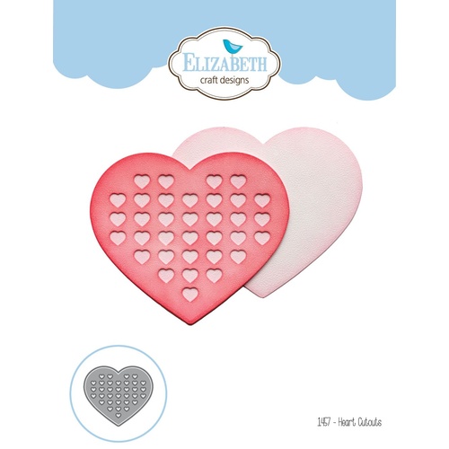 Elizabeth Craft Designs Die Heart Cutouts by Joset Designs