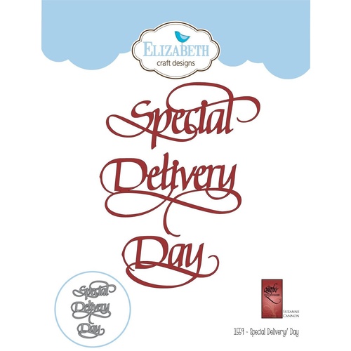 Elizabeth Craft Designs A Way with Words Die Special Delivery / Day