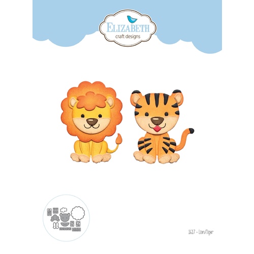 Elizabeth Craft Designs Die Lion / Tiger