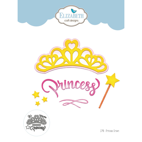 Elizabeth Craft Designs Storybook Collection Die Princess Crown