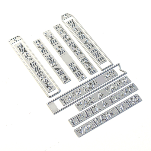 Elizabeth Craft Designs Sidekick Essentials #15 Sentiment Strips Die