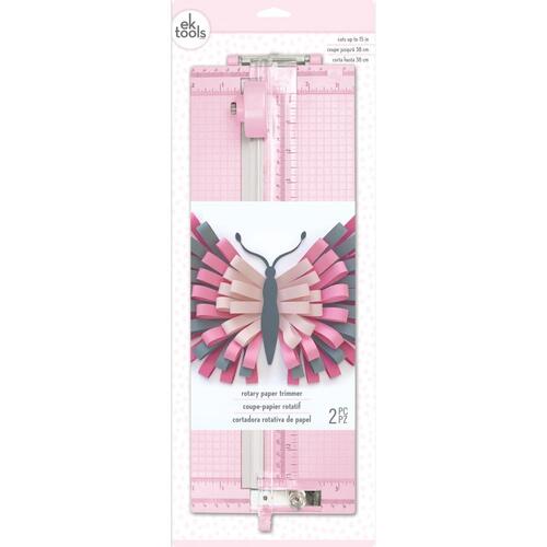 EK Success Pink Rotary Paper Trimmer