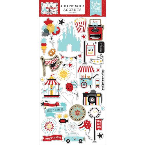 Echo Park A Magical Place Chipboard Accents Stickers