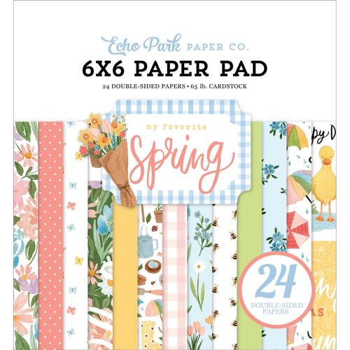 Echo Park My Favorite Spring 6" Paper Pad