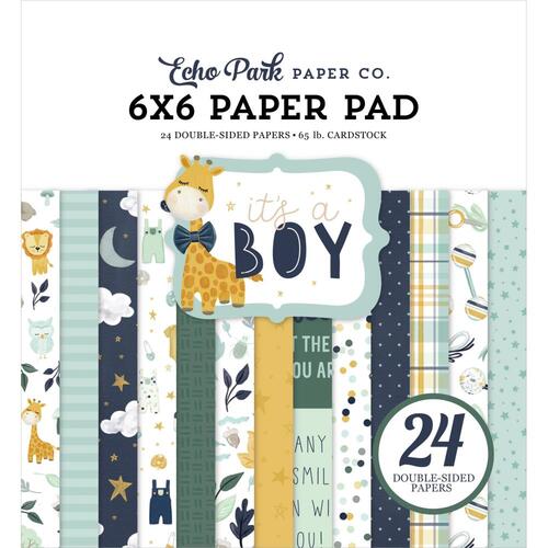 Echo Park It's a Boy 6" Paper Pad