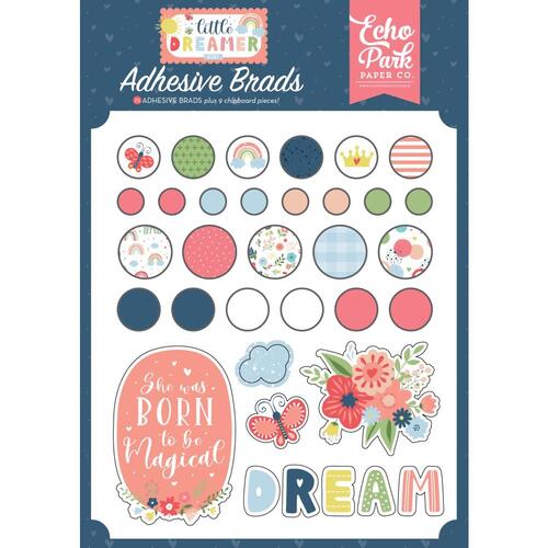 Echo Park Little Dreamer Girl Decorative Brads