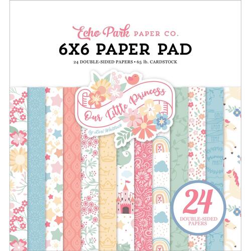 Echo Park Our Little Princess 6" Paper Pad