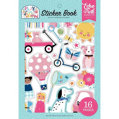 Echo Park Play All Day Girl Sticker Book