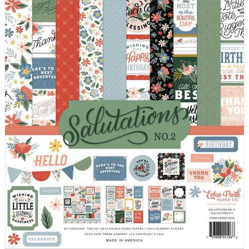 Echo Park Salutations No.2 12" Collection Kit