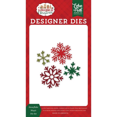Echo Park A Gingerbread Christmas Designer Die Snowflake Magic
