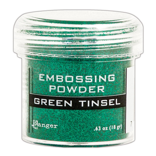 Ranger Embossing Powder Green Tinsel 