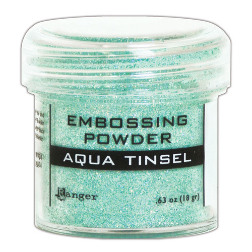 Ranger Aqua Tinsel Embossing Powder