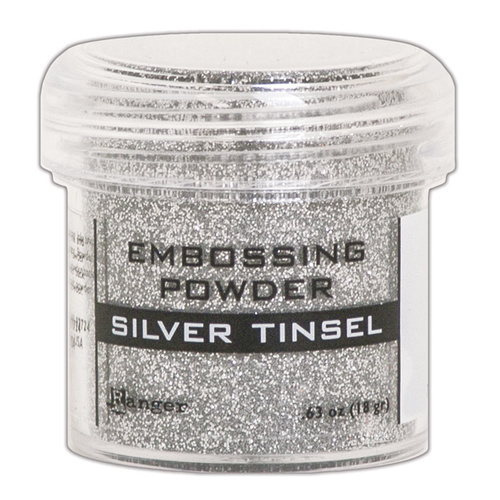 Ranger Embossing Powder - Silver Tinsel 