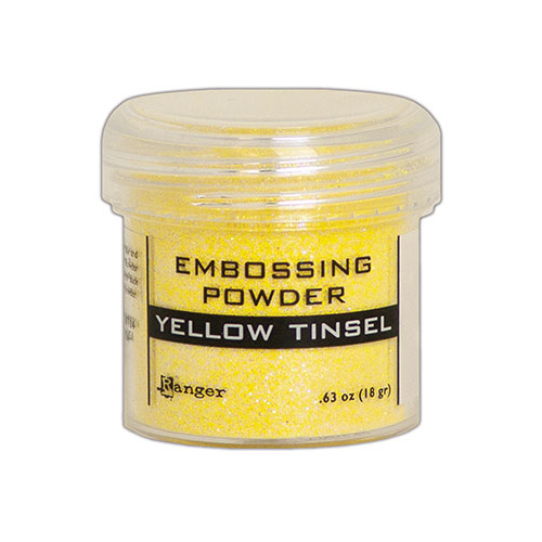 Ranger Yellow Tinsel Embossing Powder
