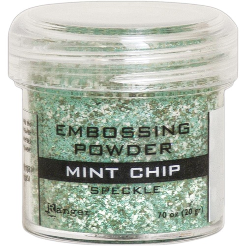 Ranger Mint Chip Speckle Embossing Powder