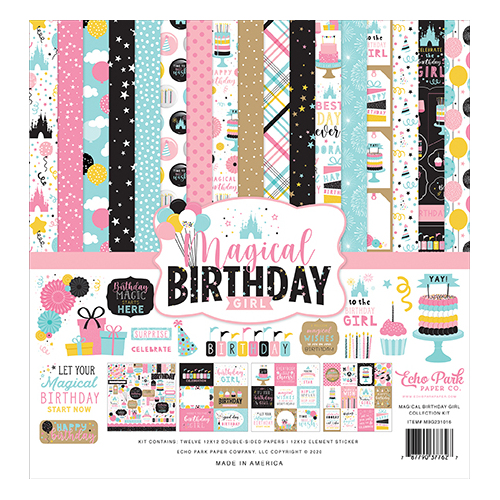 Echo Park Magical Birthday Girl 12" Collection Kit