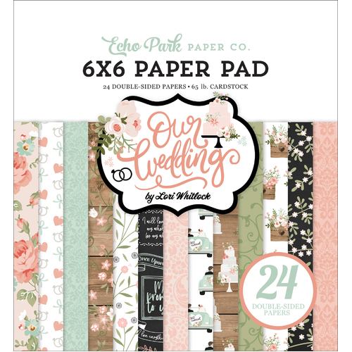 Echo Park Our Wedding 6" Paper Pad