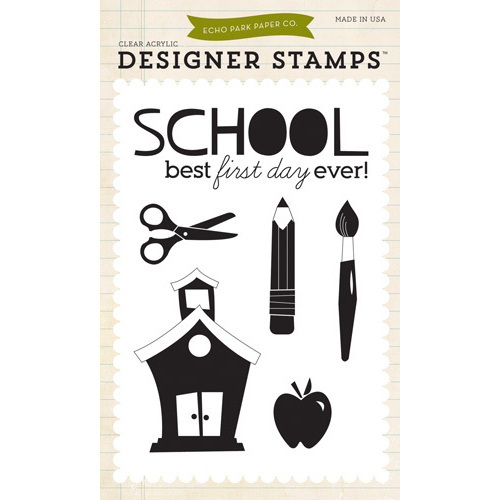 Echo Park Back to School Stamp  