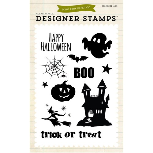 Echo Park Boo Stamp 
