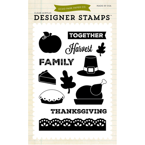 Echo Park Thanksgiving Stamp