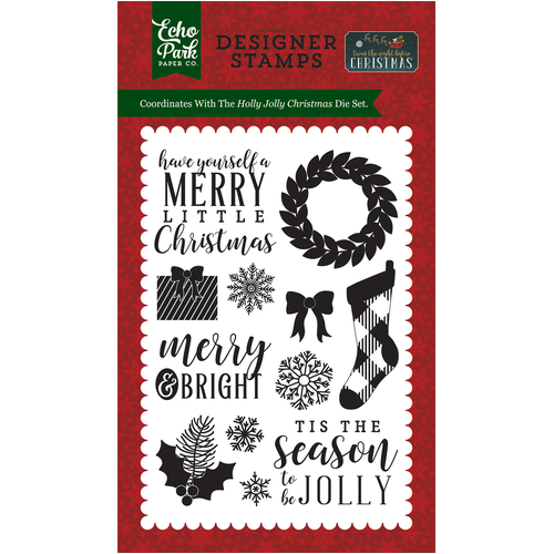 Echo Park Holly Jolly Christmas Stamp