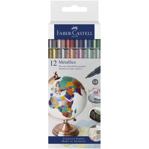 Faber Castell Creative Studio Metallic Markers 