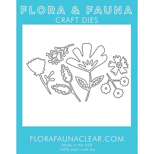 Flora & Fauna Die Flower Blossom Set #1