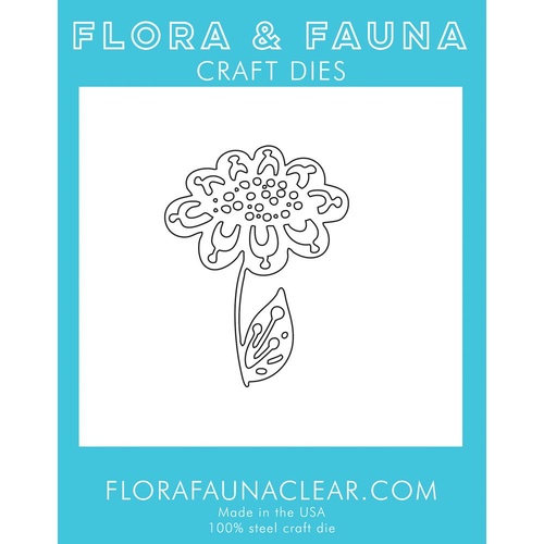 Flora & Fauna Die Dot Flower 