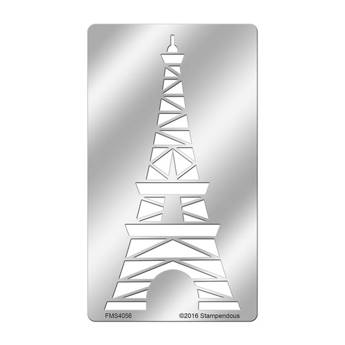 Stampendous Metal Stencil Eiffel Tower