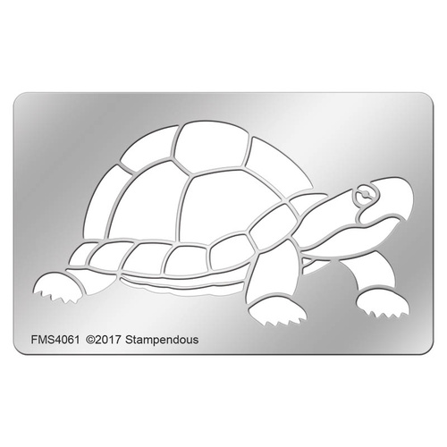 Stampendous Metal Stencil Tortoise