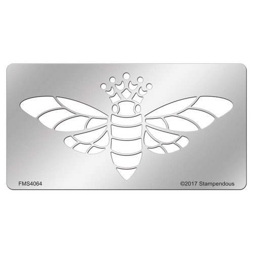 Stampendous Metal Stencil Honey Queen