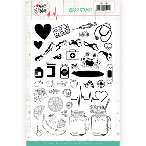 Find It Trading Well Wishes Clear Stamp