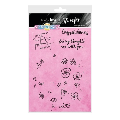 Hunkydory For the Love of Stamps Stamp 'n' Twist Full Bloom