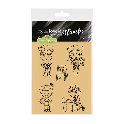 Hunkydory For the Love of Stamps Happy Town Chef