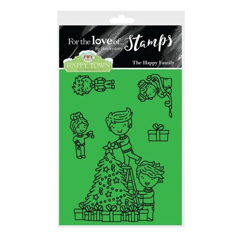 Hunkydory For the Love of Stamps Happy Town at Christmas The Happy Family