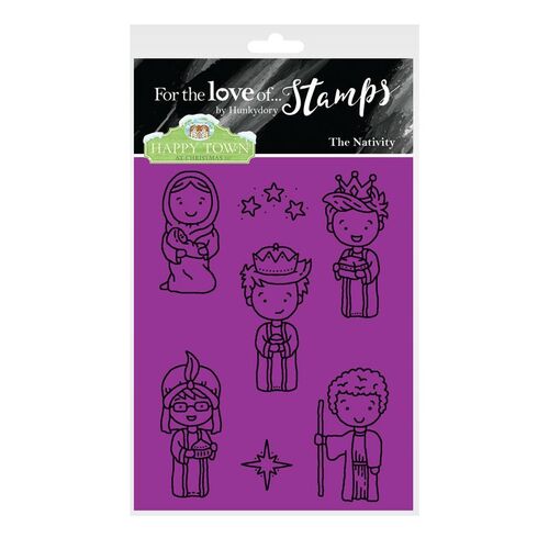 Hunkydory For the Love of Stamps Happy Town at Christmas The Nativity