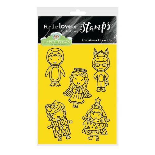 Hunkydory For the Love of Stamps Happy Town at Christmas Christmas Dress Up