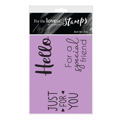 Hunkydory For the Love of Stamps Just for You