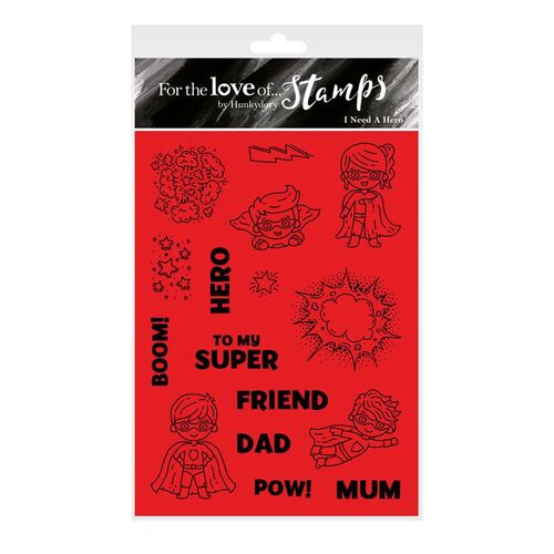 Hunkydory For the Love of Stamps I Need a Hero