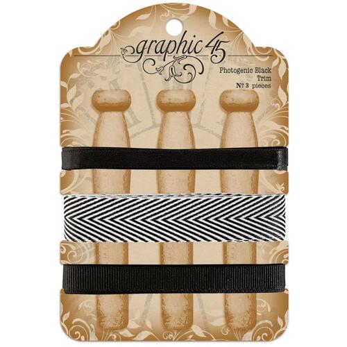 Graphic 45 Photogenic Black Trim