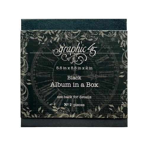 Graphic 45 Staples Black Album in a Box