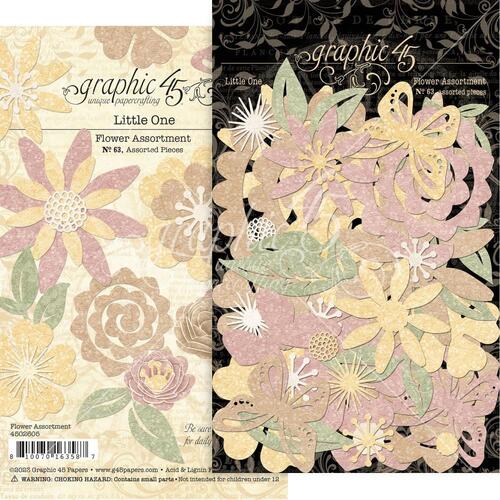 Graphic 45 Little One Flower Assortment