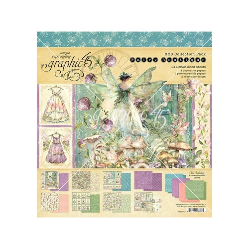 Graphic 45 Fairy Boutique - 8x8" Collection Pack