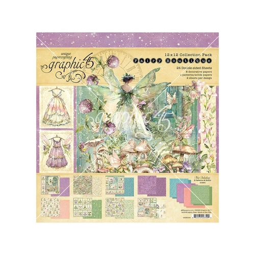 Graphic 45 Fairy Boutique - 12x12" Collection Pack