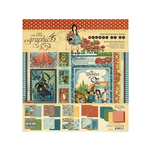Graphic 45 Wonder of Oz - 8x8 Collection Pack